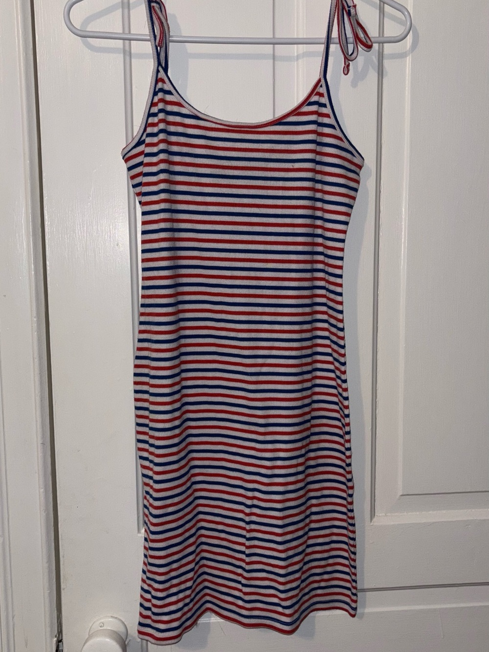 Forever 21 Red, White & Blue Striped Mini Dress